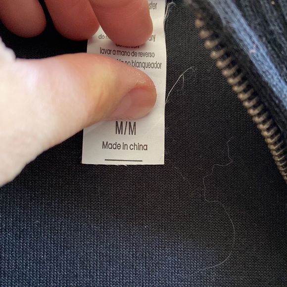 EUC Black velour track suit - Picture 3 of 5